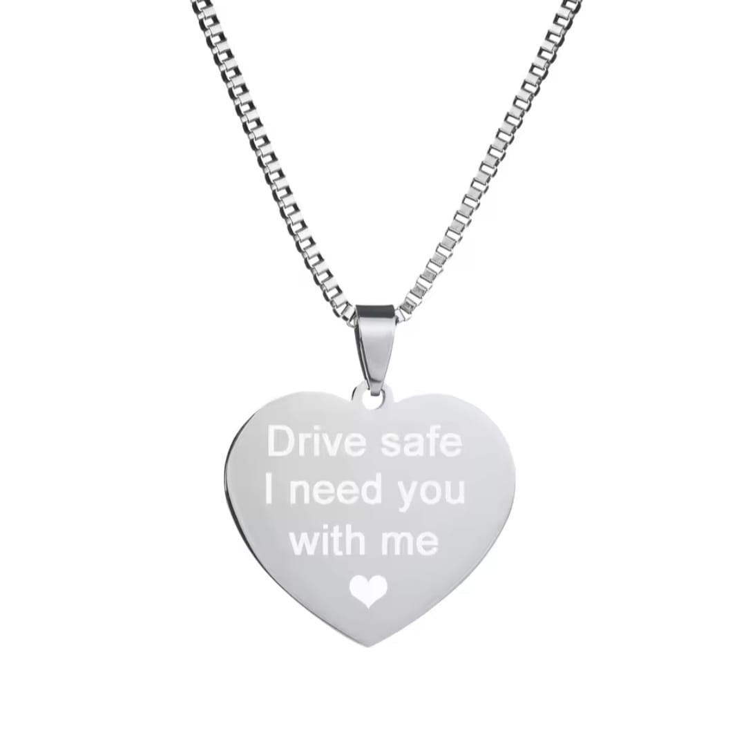 HEART NECKALCE SILVER