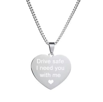 HEART NECKALCE SILVER