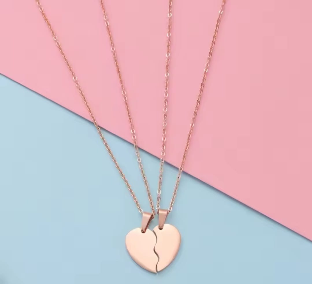 COUPLE HEART NECKLACE