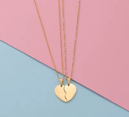 COUPLE HEART NECKLACE