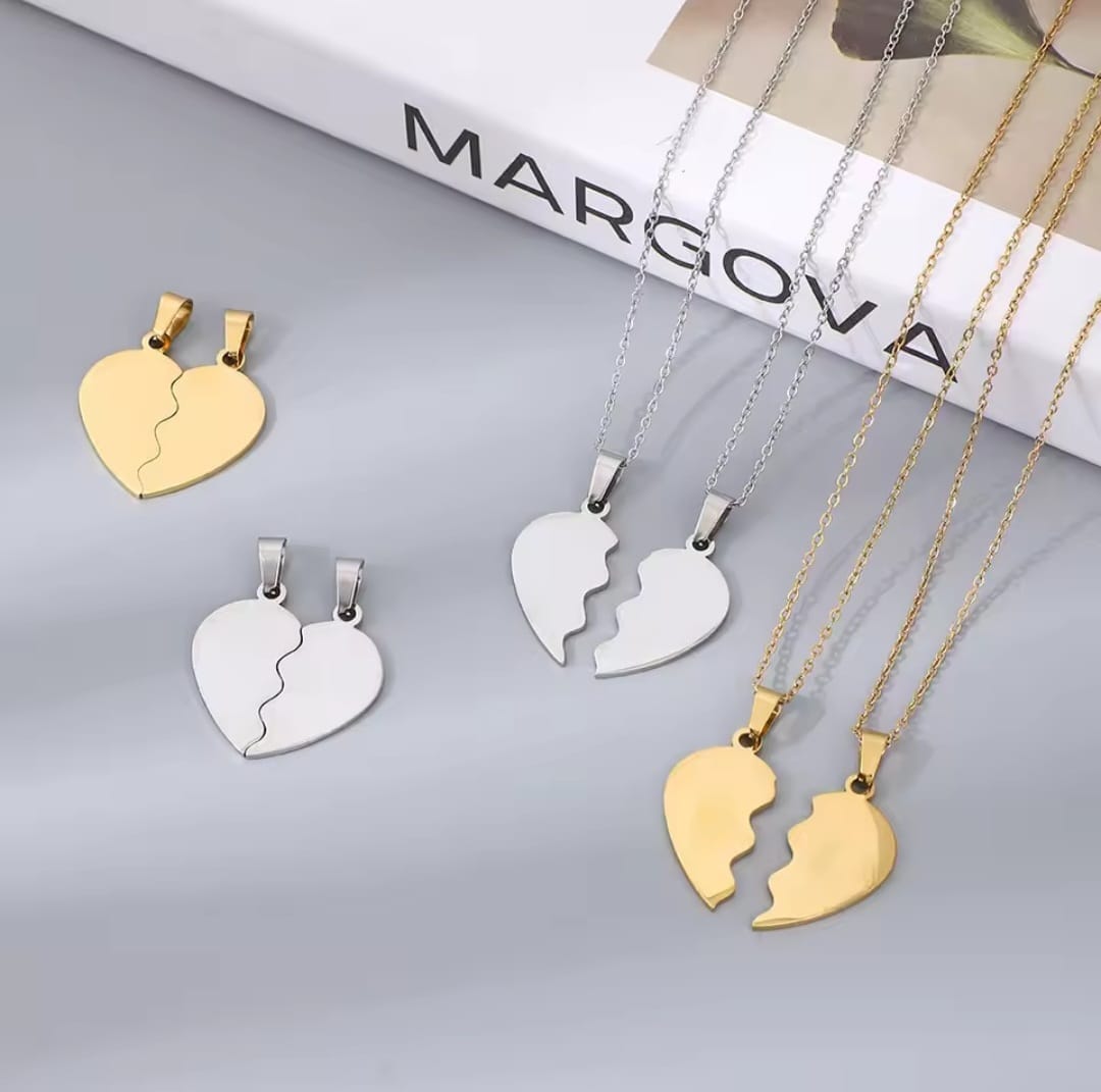 COUPLE HEART NECKLACE