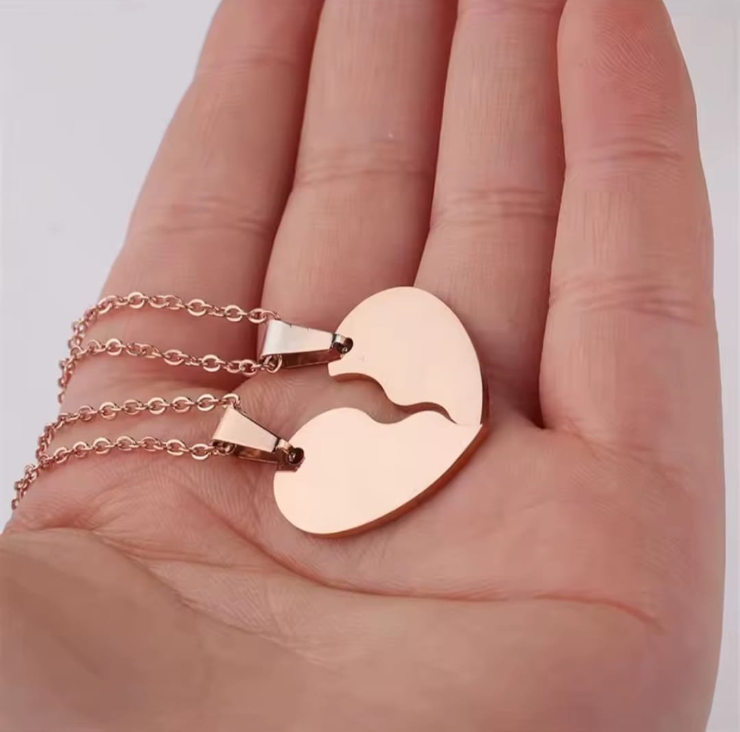 COUPLE HEART NECKLACE