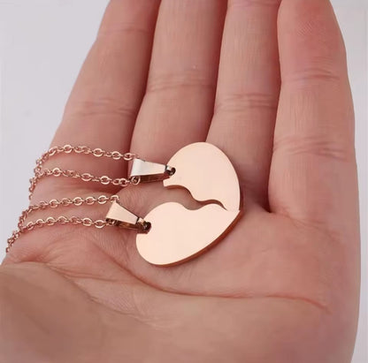 COUPLE HEART NECKLACE