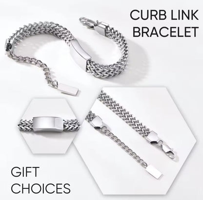 Franco Curb Link Bracelet