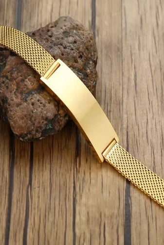 MESH BAND STAINLESS STEEL BRACELETS