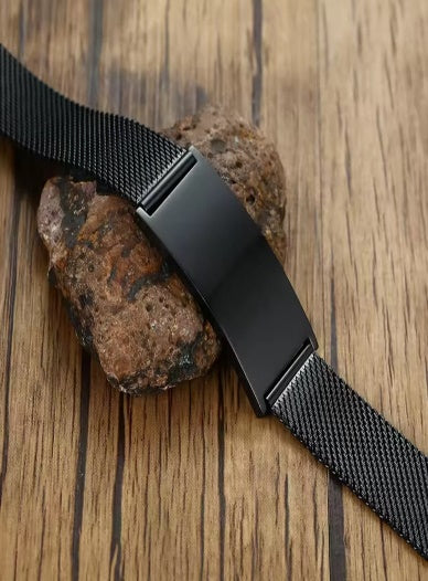 MESH BAND STAINLESS STEEL BRACELETS