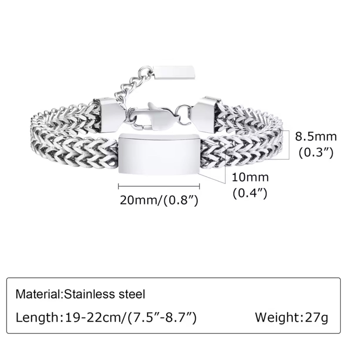 Franco Curb Link Bracelet