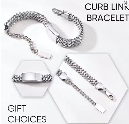 Franco Curb Link Bracelet